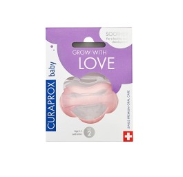 CURAPROX baby sucette Gr2 pink single