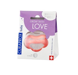 CURAPROX baby sucette Gr1 coral single