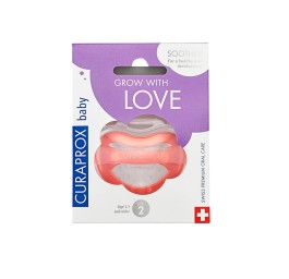 CURAPROX baby sucette Gr2 coral single