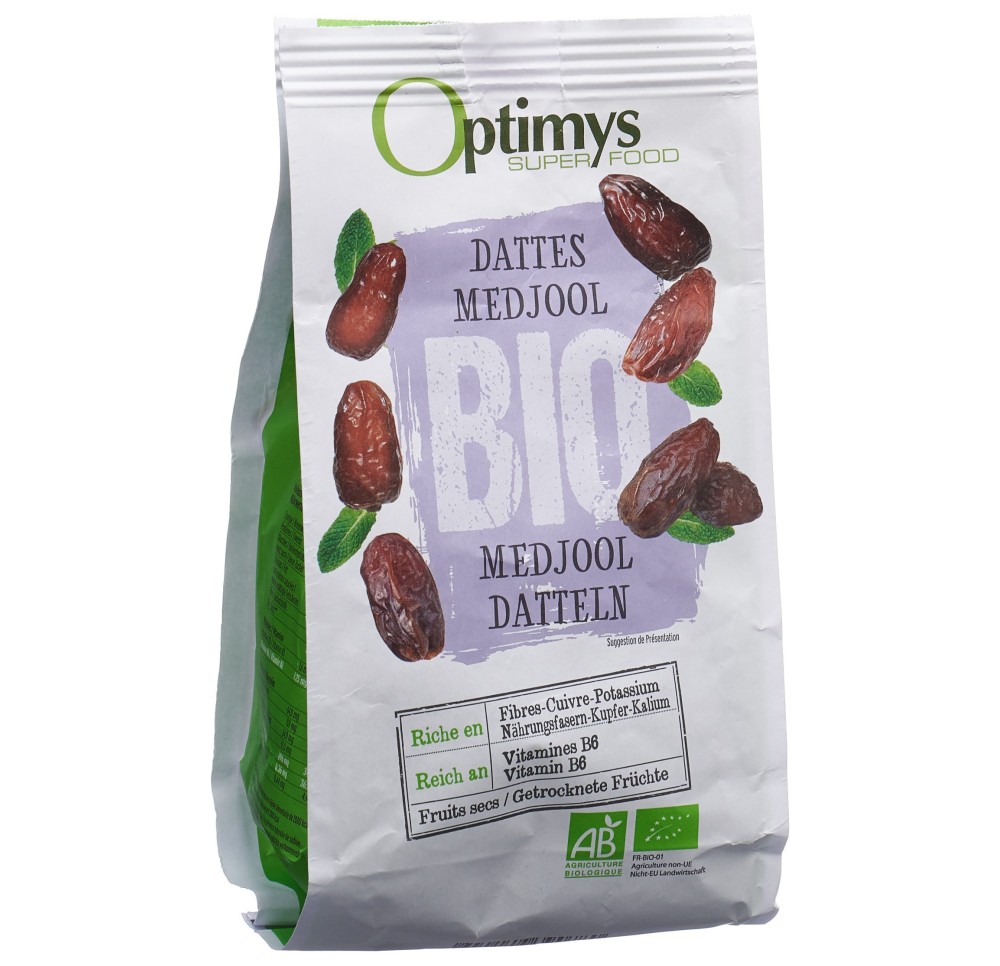 OPTIMYS dattes medjool bio 270 g