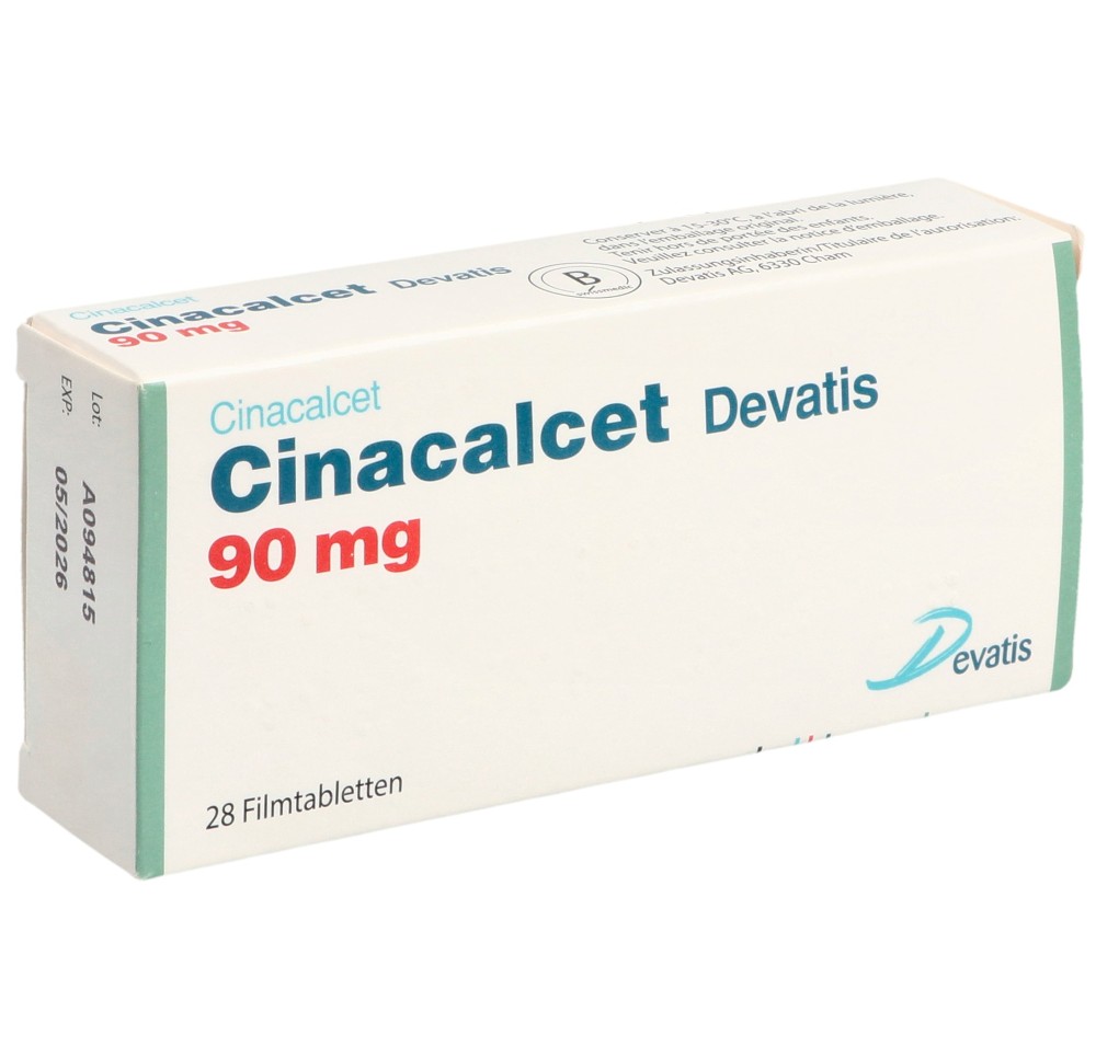 CINACALCET Devatis cpr pell 90 mg 28 pce