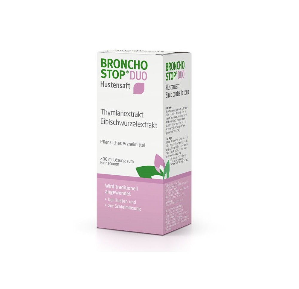 BRONCHOSTOP DUO sirop contre la toux fl 200 ml