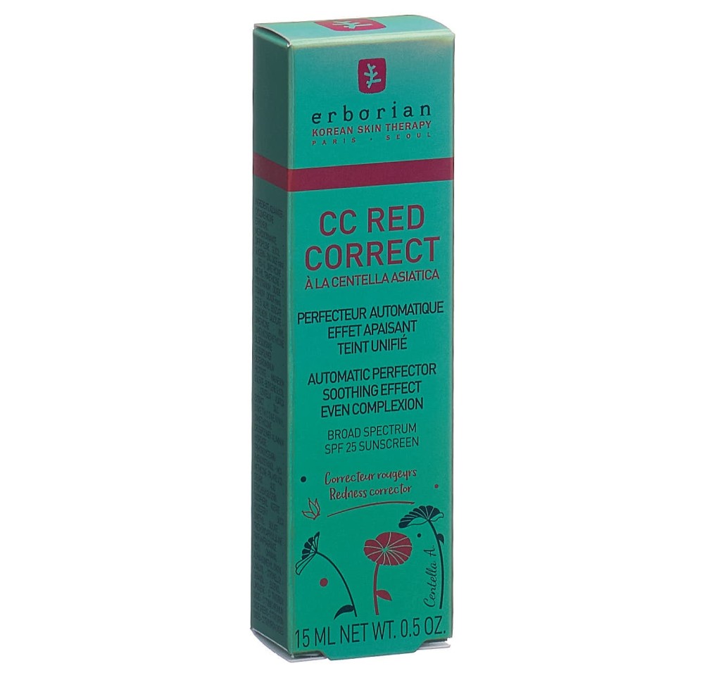 ERBORIAN KOREAN THER CC Red Correct 15 ml