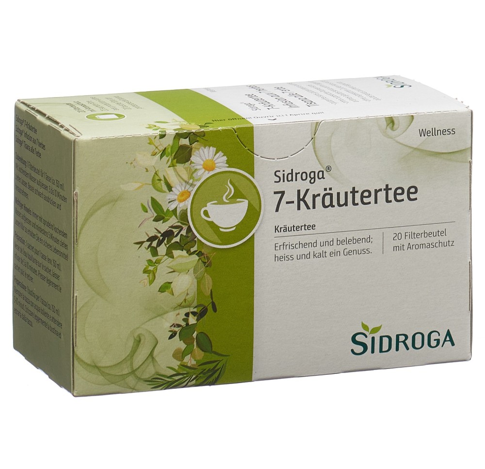 SIDROGA tisane aux 7 herbes sach 20 pce