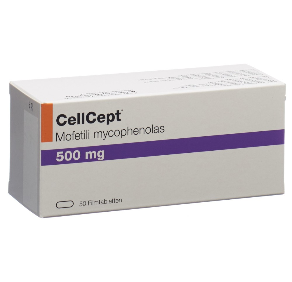 CELLCEPT (IP) cpr pell 500 mg 50 pce