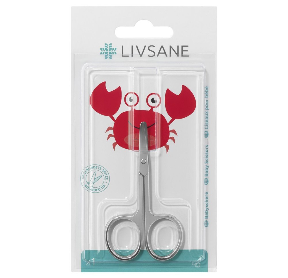 LIVSANE Ciseaux pour bébé