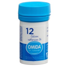 OMIDA SCHÜSSLER no12 calc sulf cpr 6 D bte 20 g
