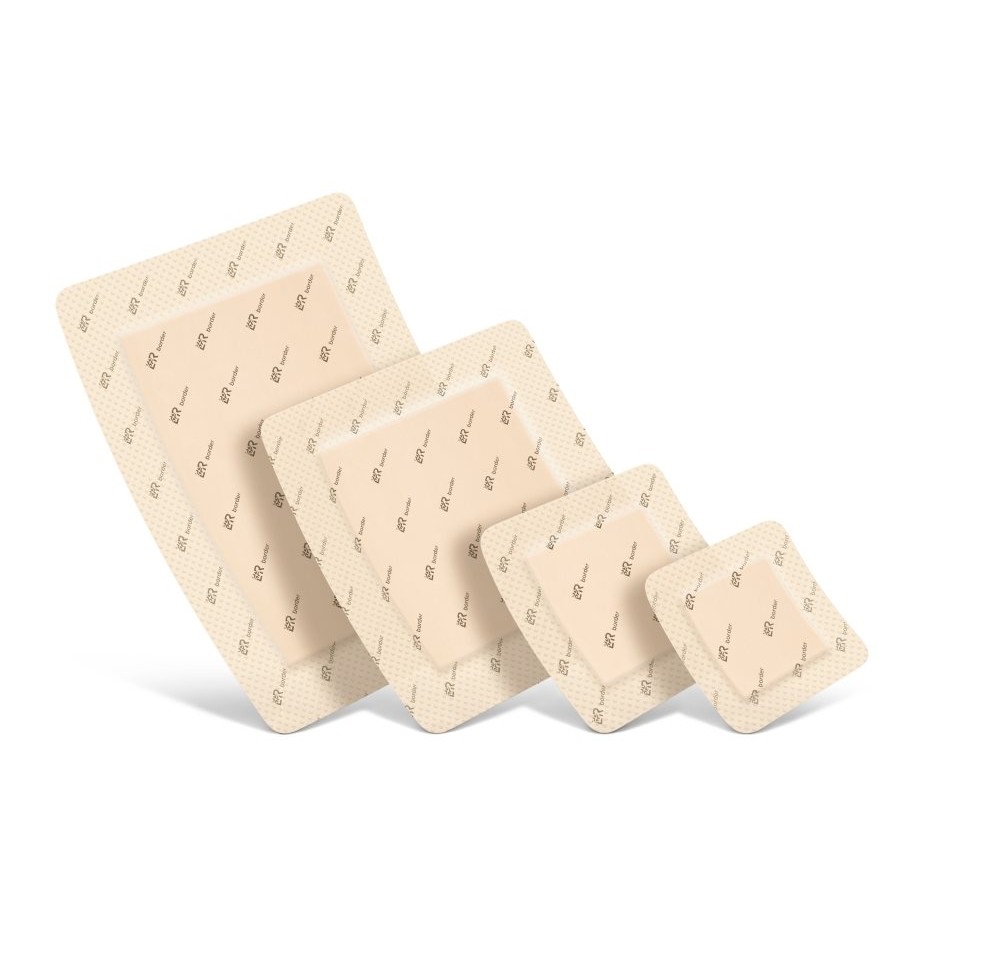 SUPRASORB P sensitive border 12.5x12.5cm 10 pce