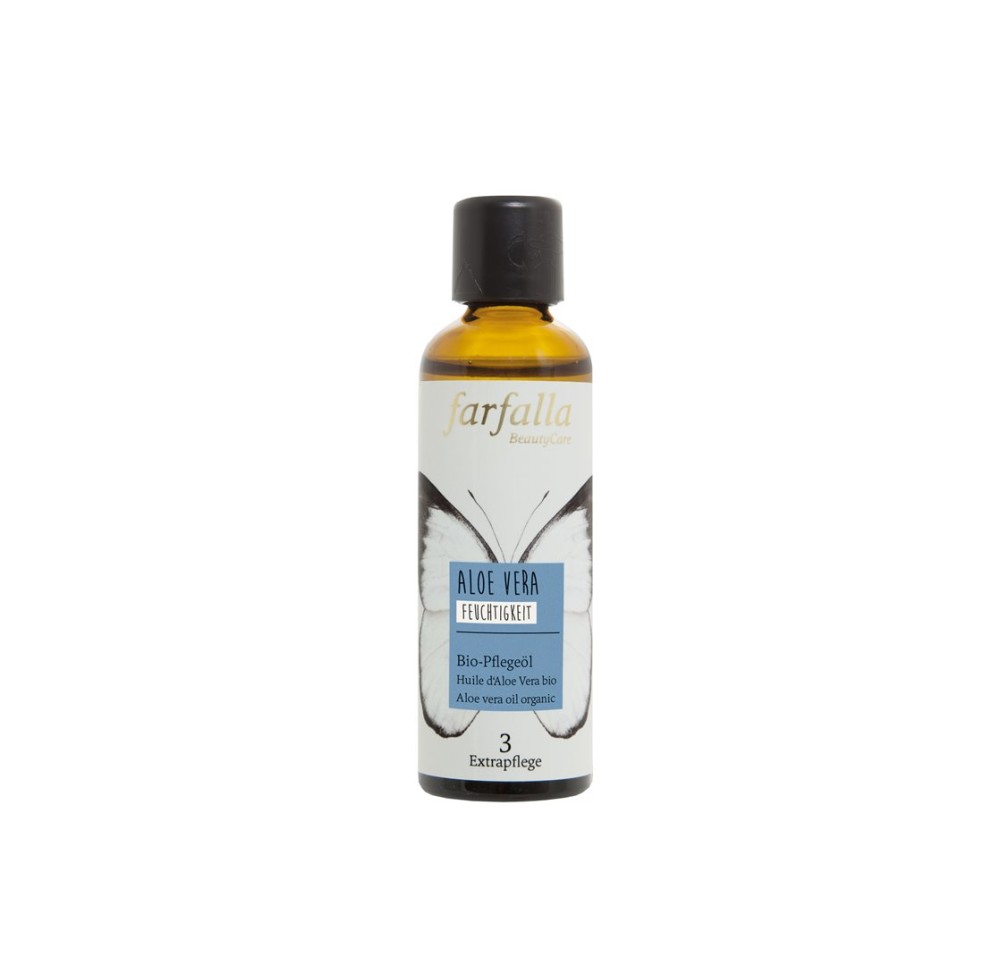 FARFALLA Huile d'aloe vera bio 75 ml