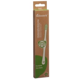 LIEBWERK Brosse à dents en bois Kids Monkey