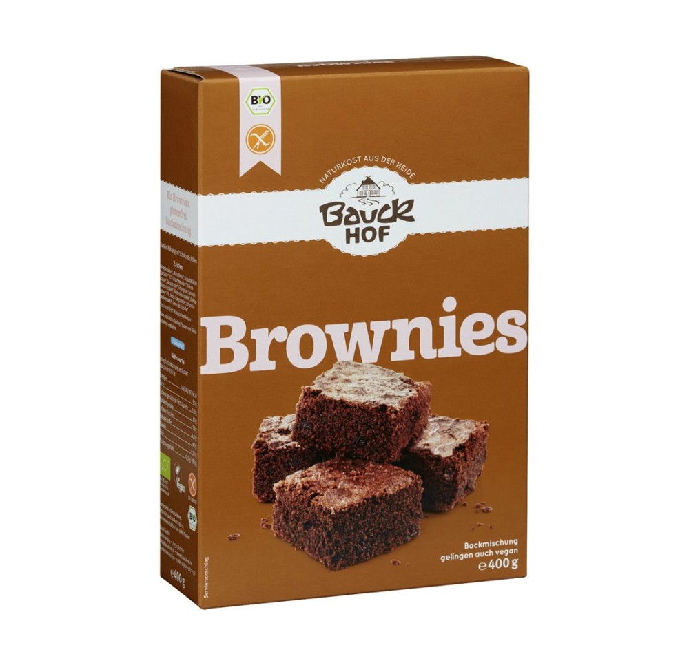 BAUCKHOF préparation brownie s gluten 400 g