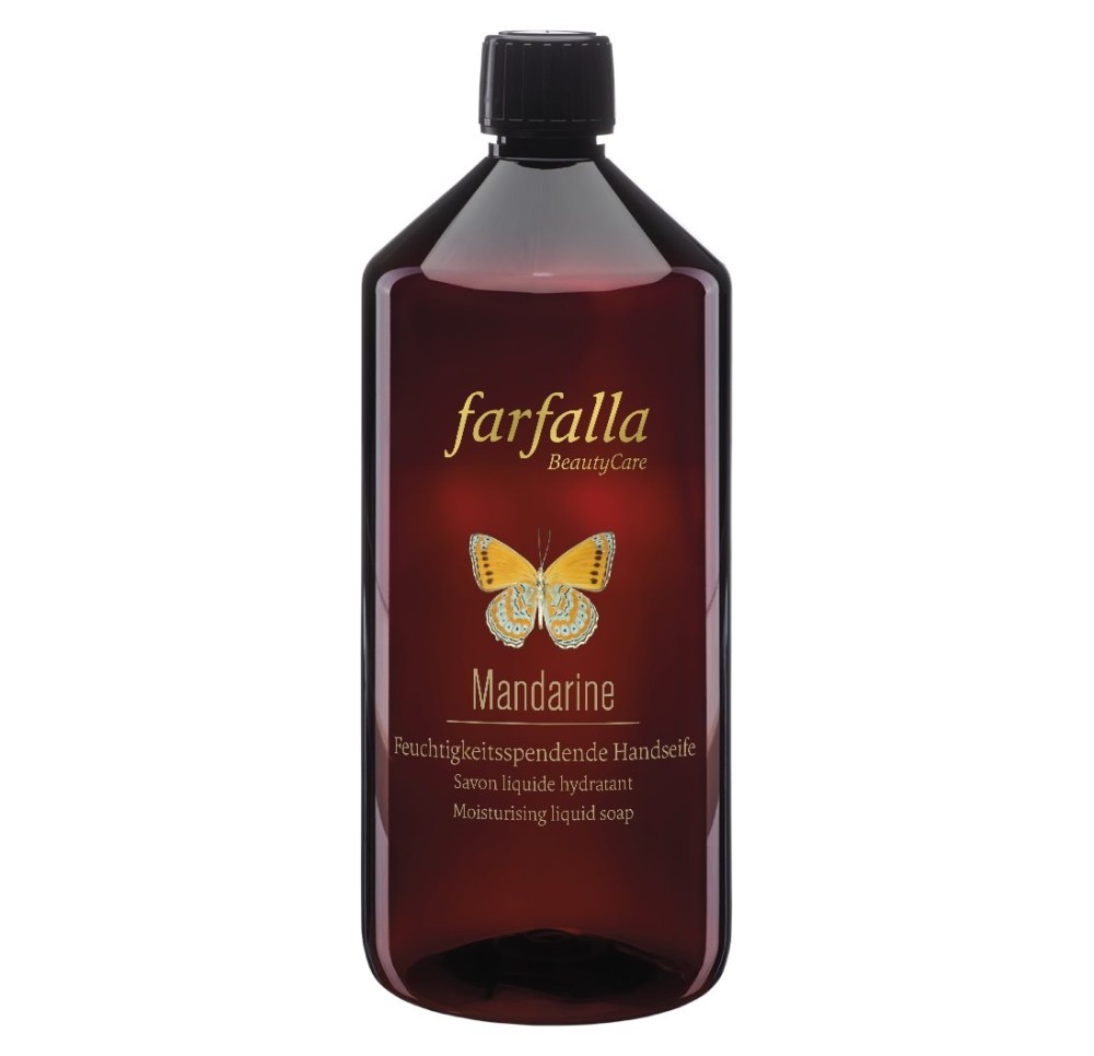 FARFALLA Savon liquide Mandarine Carpe Di 1000 ml
