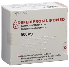 DEFERIPRON Lipomed cpr pell 500 mg 100 pce