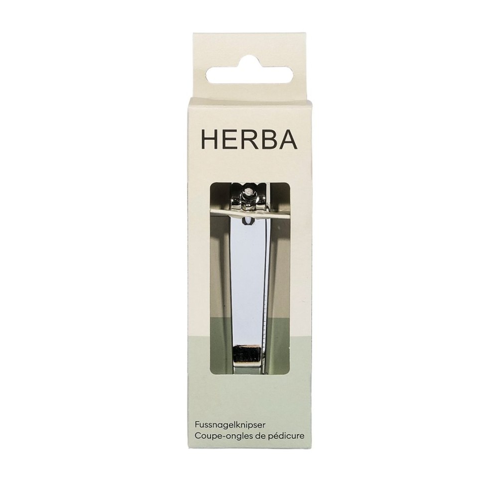 HERBA coupe ongles pieds chrome 5433