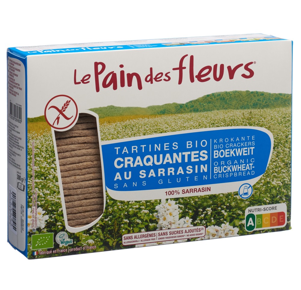 LE PAIN DES FLEURS sarras s suc sel bio sg 300 g