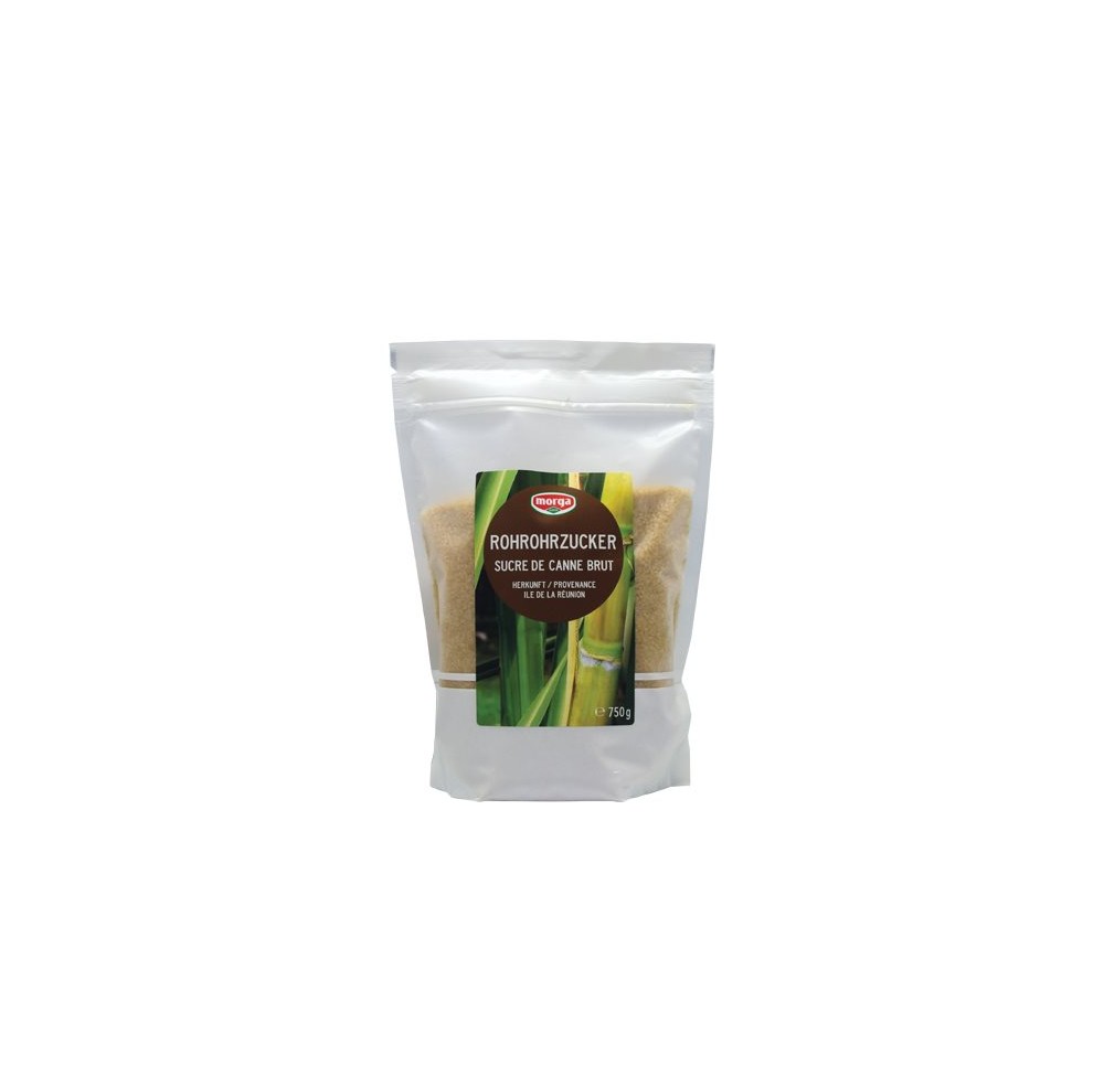MORGA sucre de canne brut (La Réunion) sach 750 g