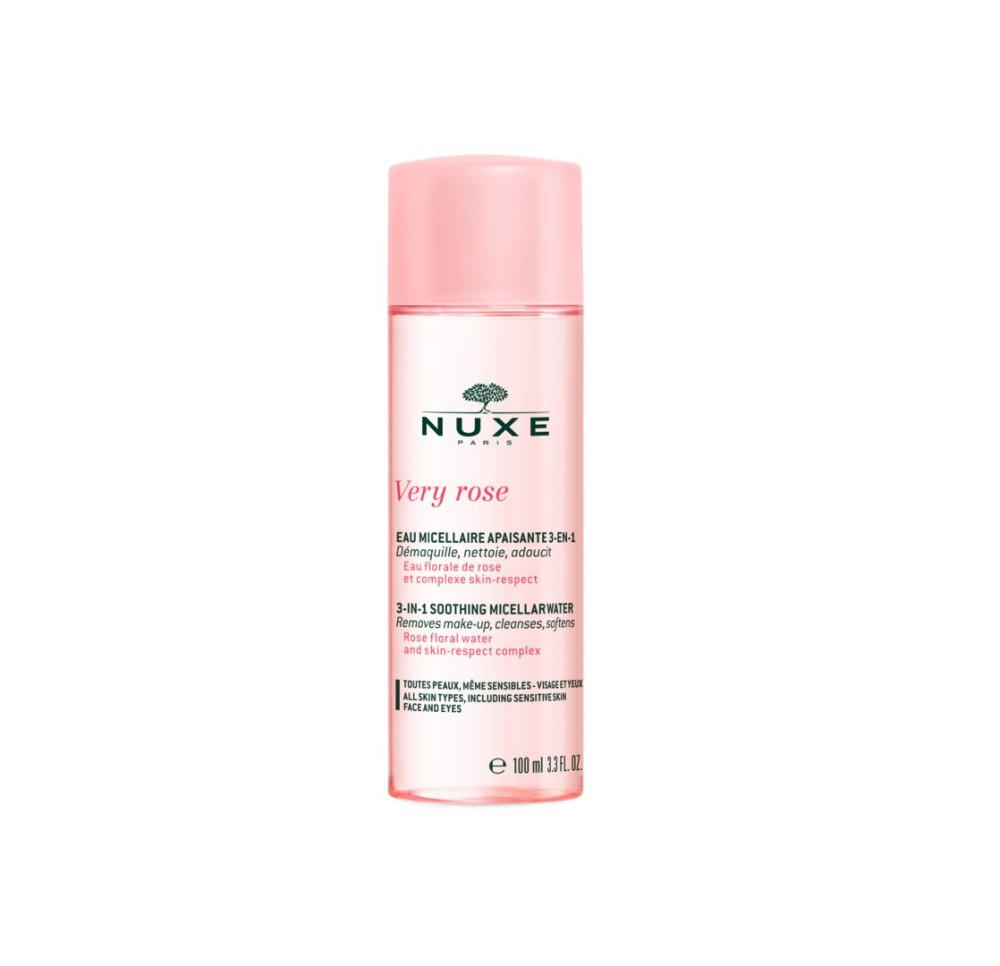 NUXE Very Rose Eau Micell Démaq Apais 3en1 100 ml