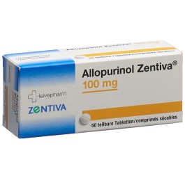 ALLOPURINOL Zentiva cpr 100 mg 50 pce