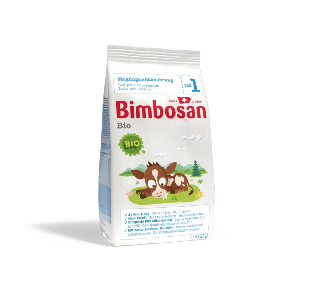 BIMBOSAN Bio 1 nourriss rech sach 400 g