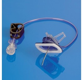 EZ HUBER aig sécur port cath 20Gx38mm a ail 25 pce