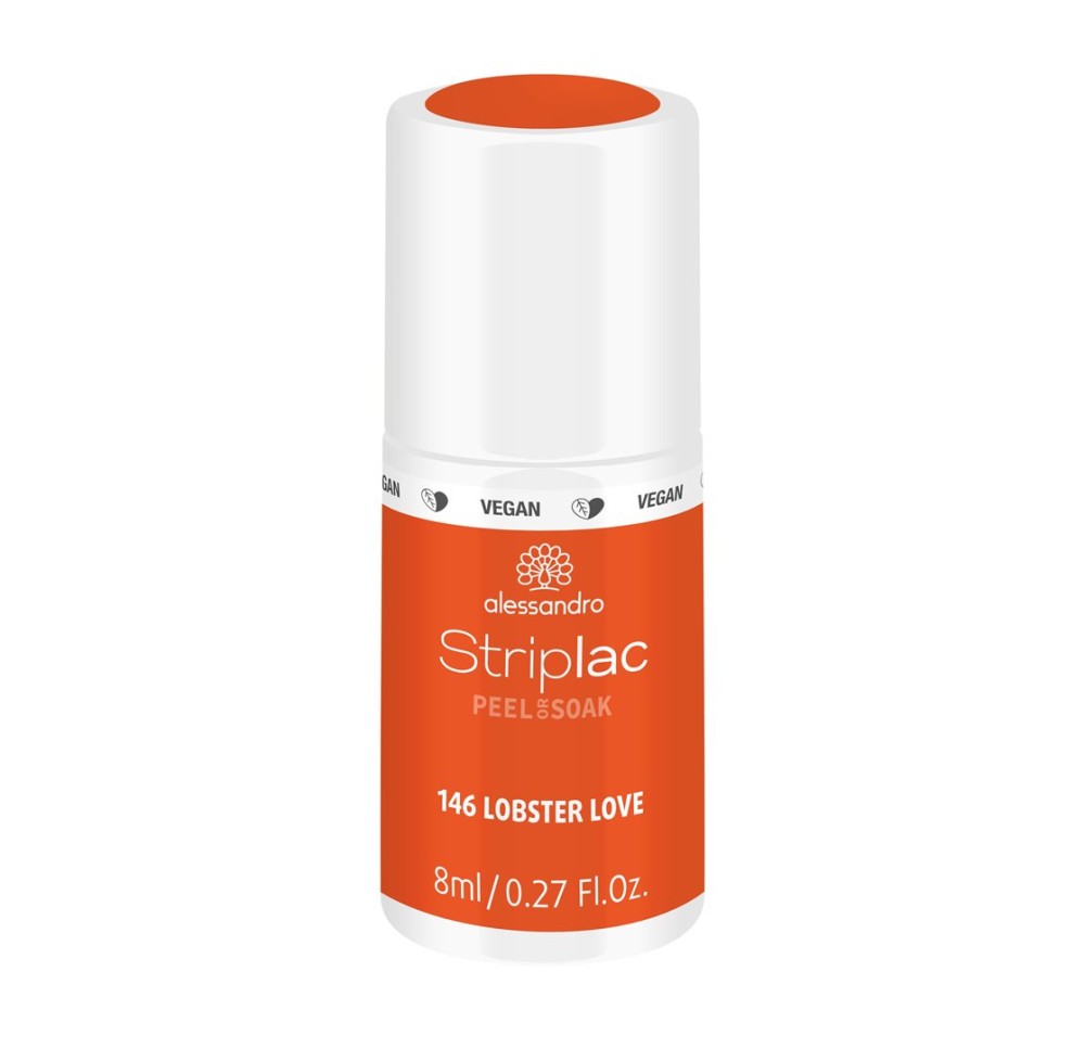 ALESSAN Striplac 2 0 Peel or Soak Lobster Love
