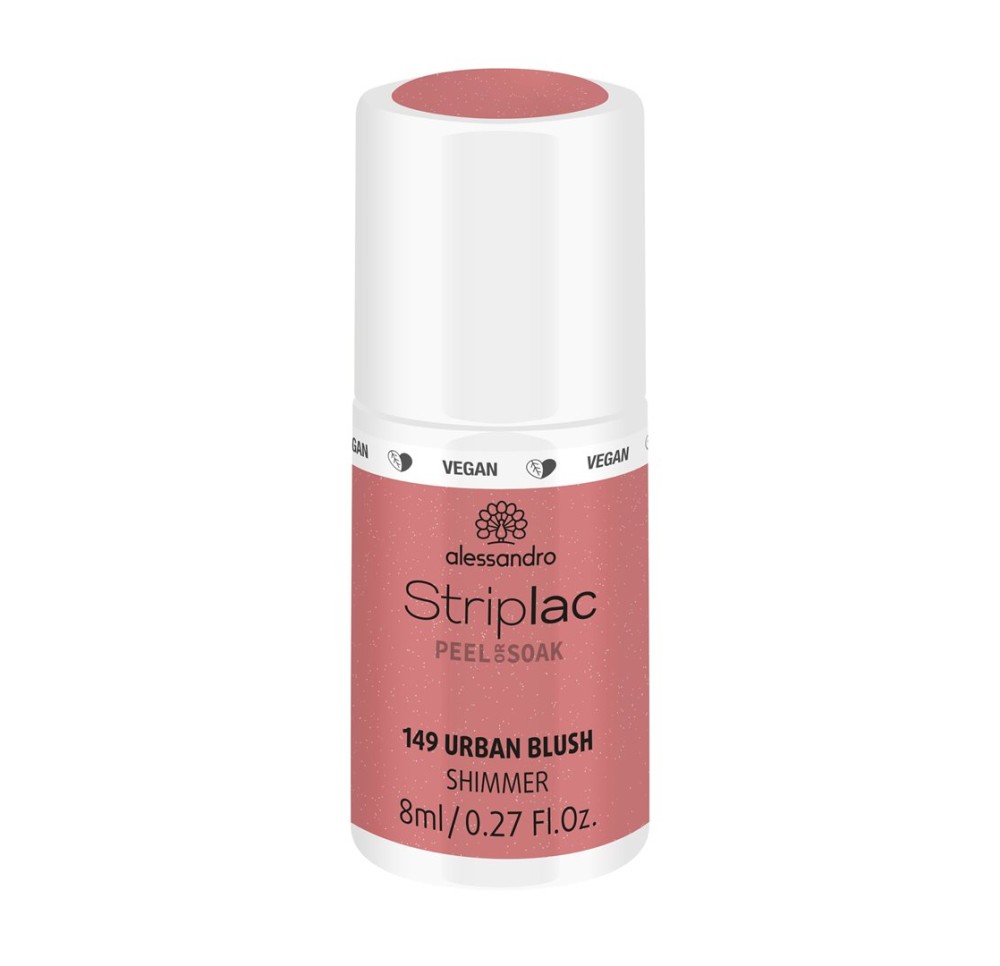 ALESSAN Striplac 2 0 Peel or Soak Urban Blush