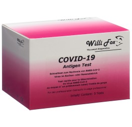 WILLI FOX COVID-19 AG test rapide 5 pce