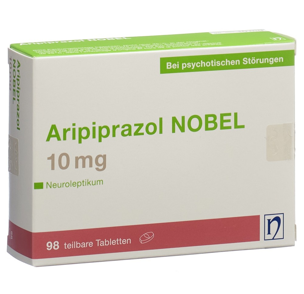 ARIPIPRAZOL NOBEL cpr 10 mg 98 pce