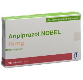 ARIPIPRAZOL NOBEL cpr 15 mg 28 pce