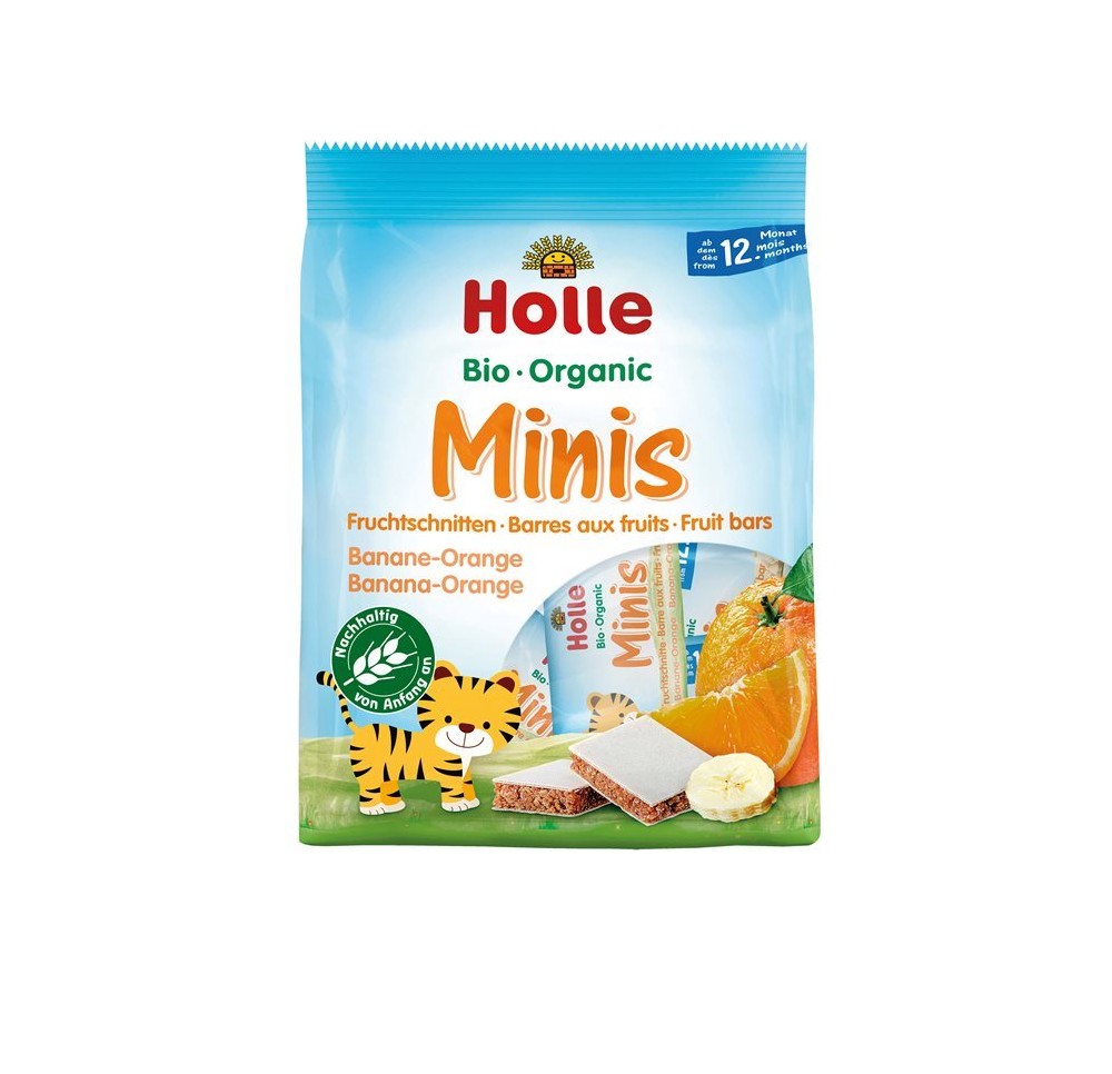 HOLLE Bio-Minis banane orange sach 100 g