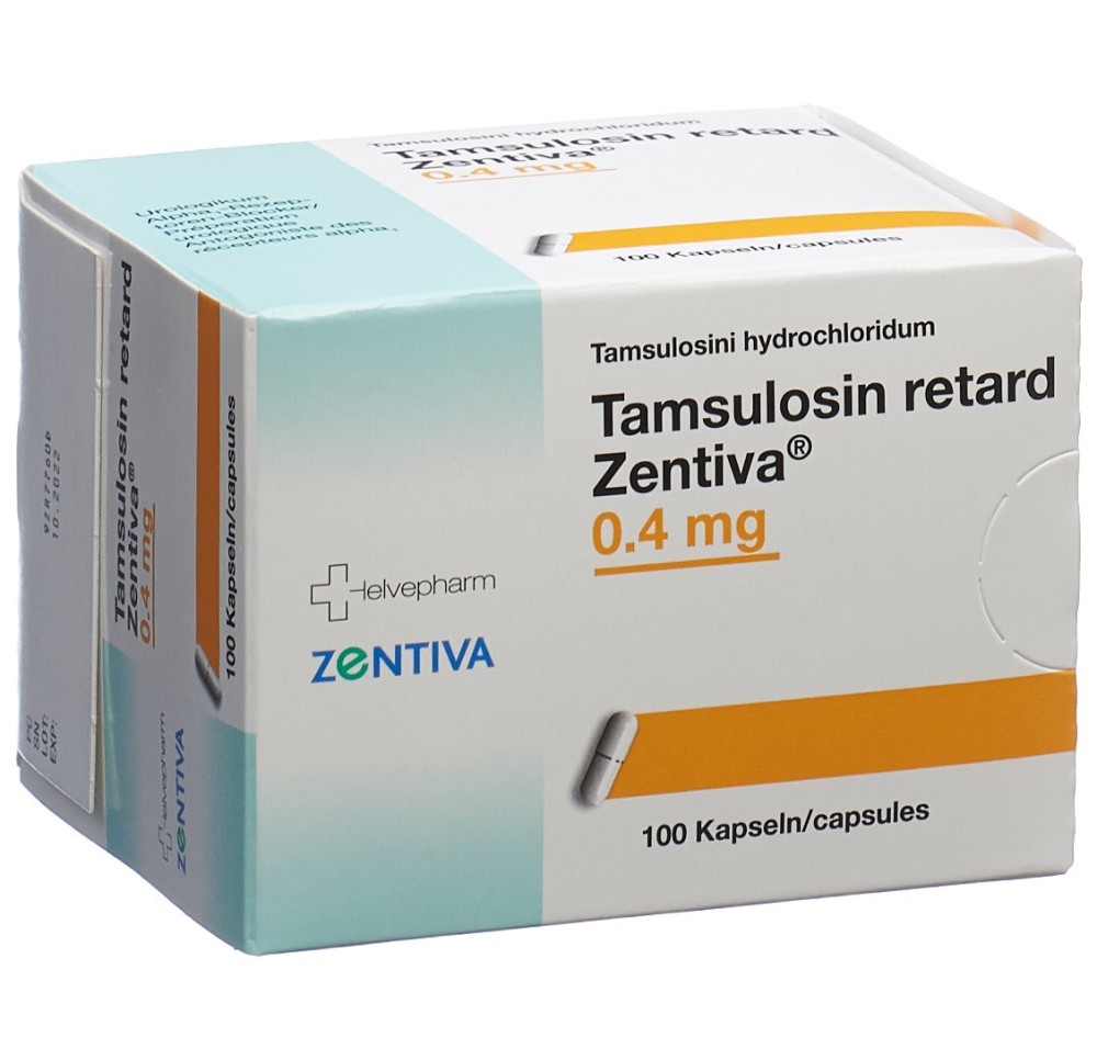 TAMSULOSIN retard Zentiva caps ret 0.4 mg 100 pce
