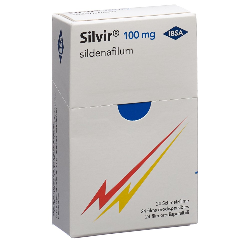 SILVIR film orodisp 100 mg 24 pce