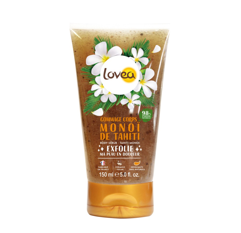 LOVEA gommage corps nourrissant monoï 150 ml