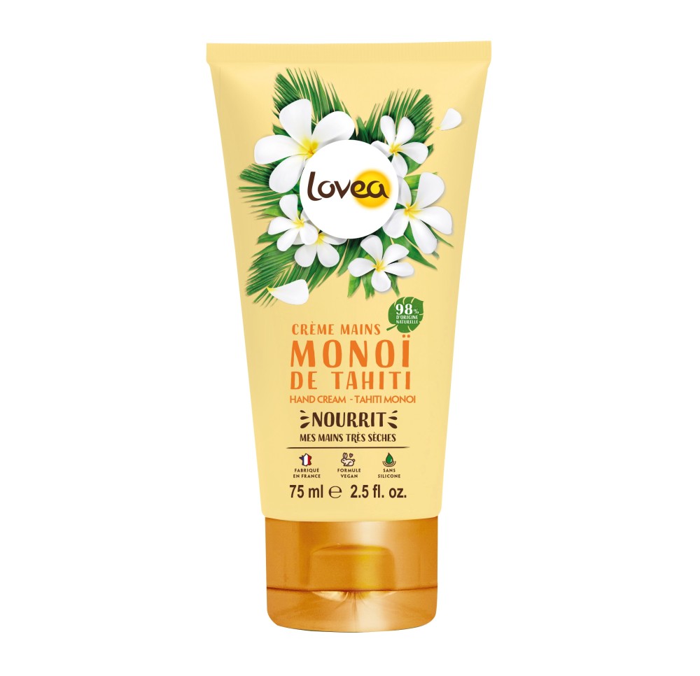 LOVEA crème mains nourrissante monoï 75 ml