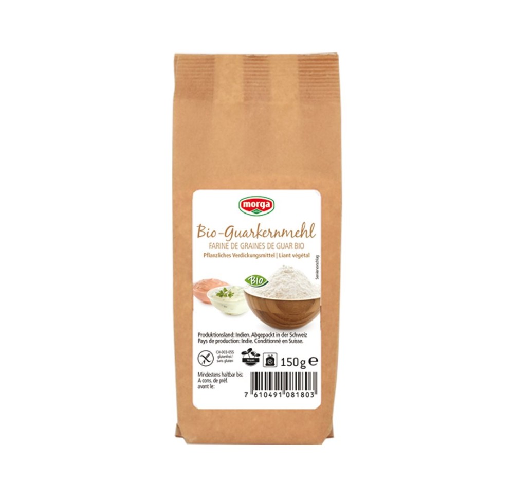 MORGA farine de guar sans gluten bio sach 150 g