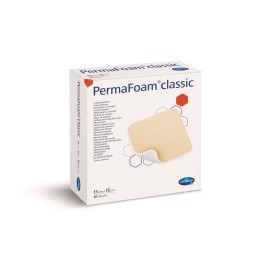 PERMAFOAM Classic 15x15cm stérile 10 pce