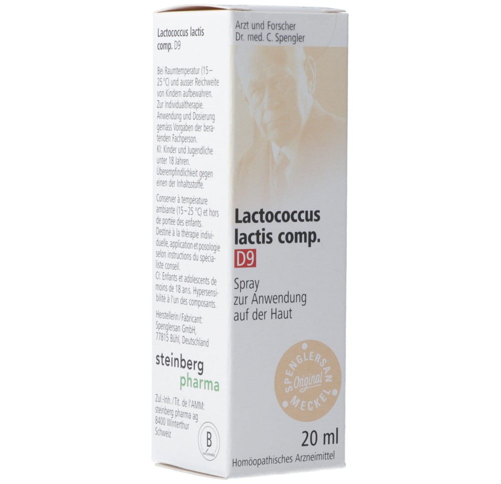 SPENGLERSAN Lactococcus lact comp 9 D spray 20 ml