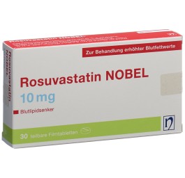 ROSUVASTATIN NOBEL cpr pell 10 mg 30 pce