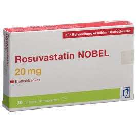 ROSUVASTATIN NOBEL cpr pell 20 mg 30 pce
