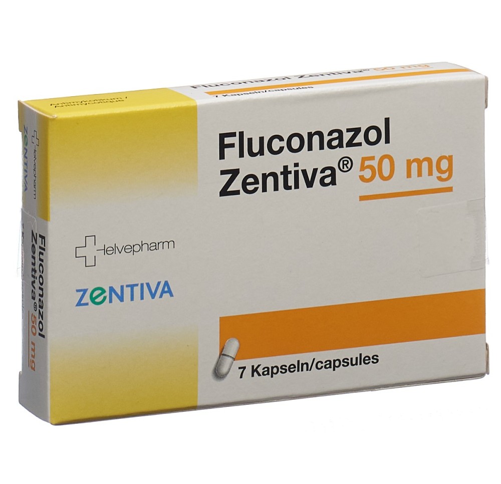 FLUCONAZOL Zentiva caps 50 mg 7 pce