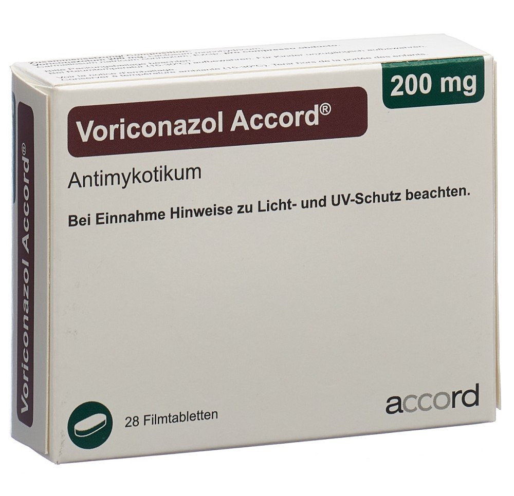 VORICONAZOL Accord cpr pell 200 mg 28 pce