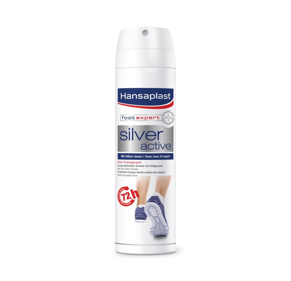 HANSAPLAST spray pieds Silver Active 150 ml