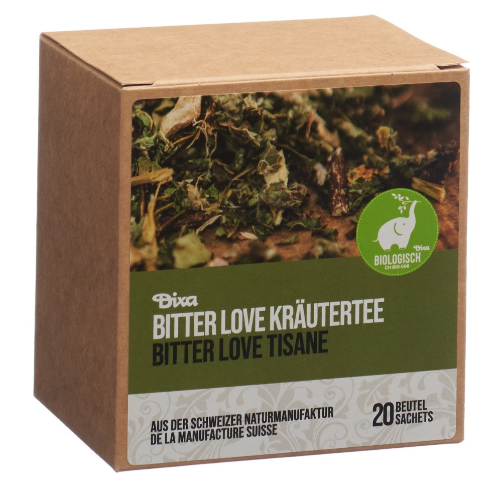 DIXA Bitter Love Tisane BIO sach py box 20 pce