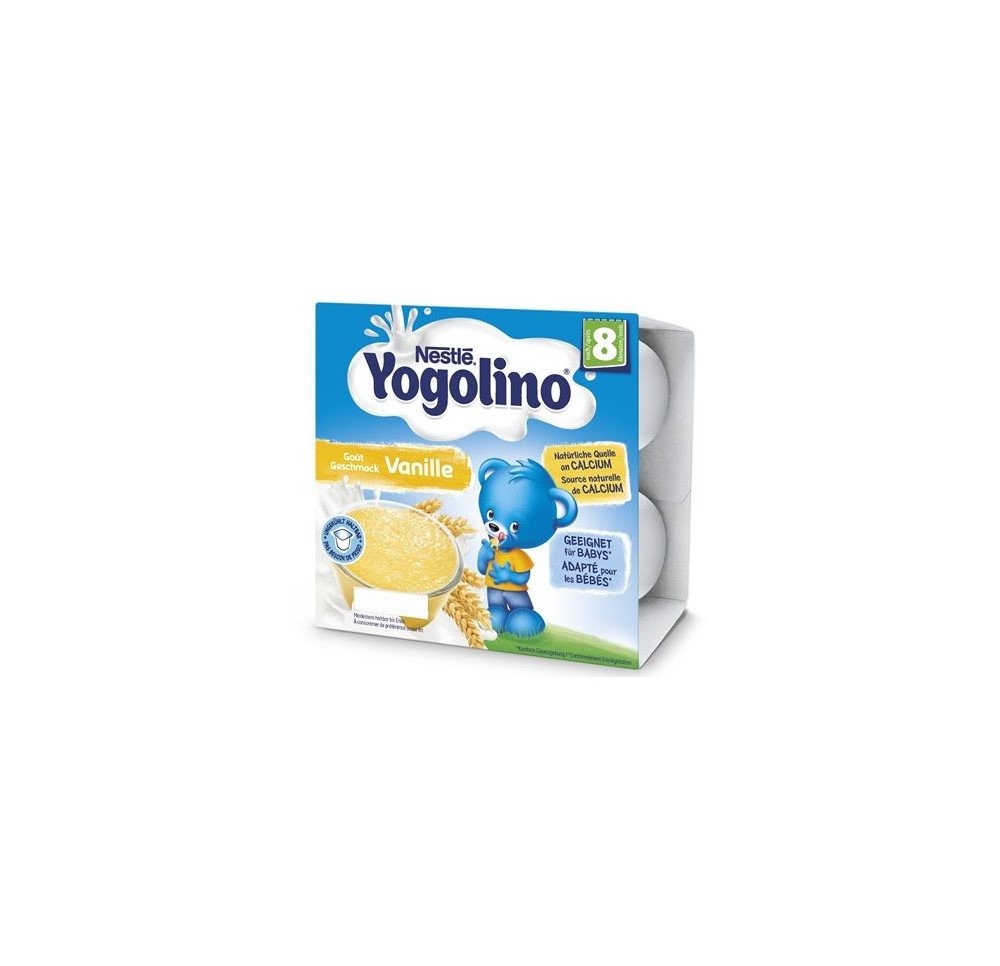 NESTLE Yogolino vanille 8m 4 x 100 g
