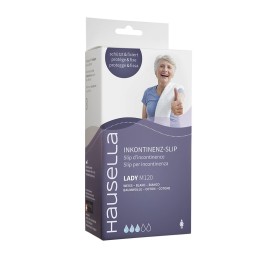 HAUSELLA slip incon Lady M120 XL bl cot mem PU