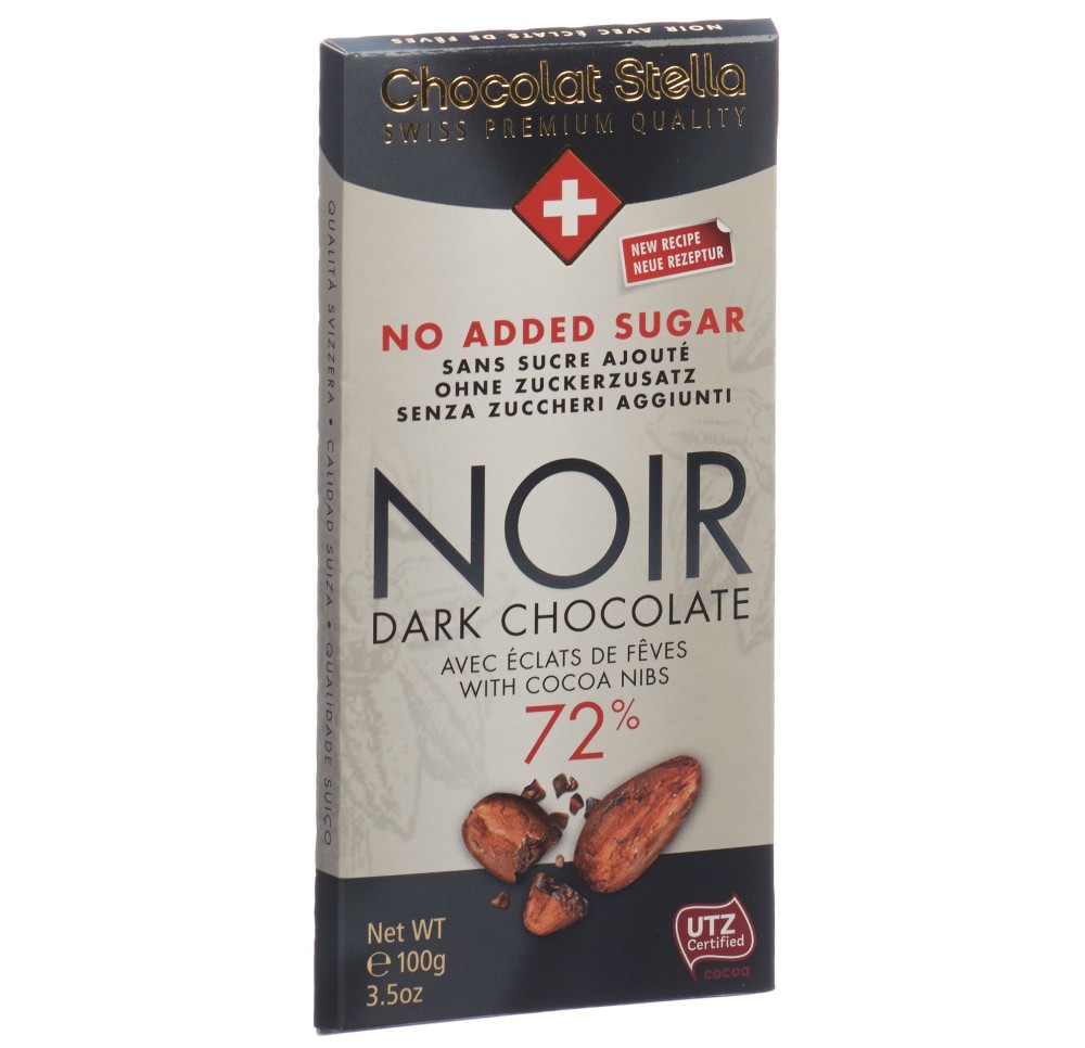 STELLA chocolat noir 72% 100 g