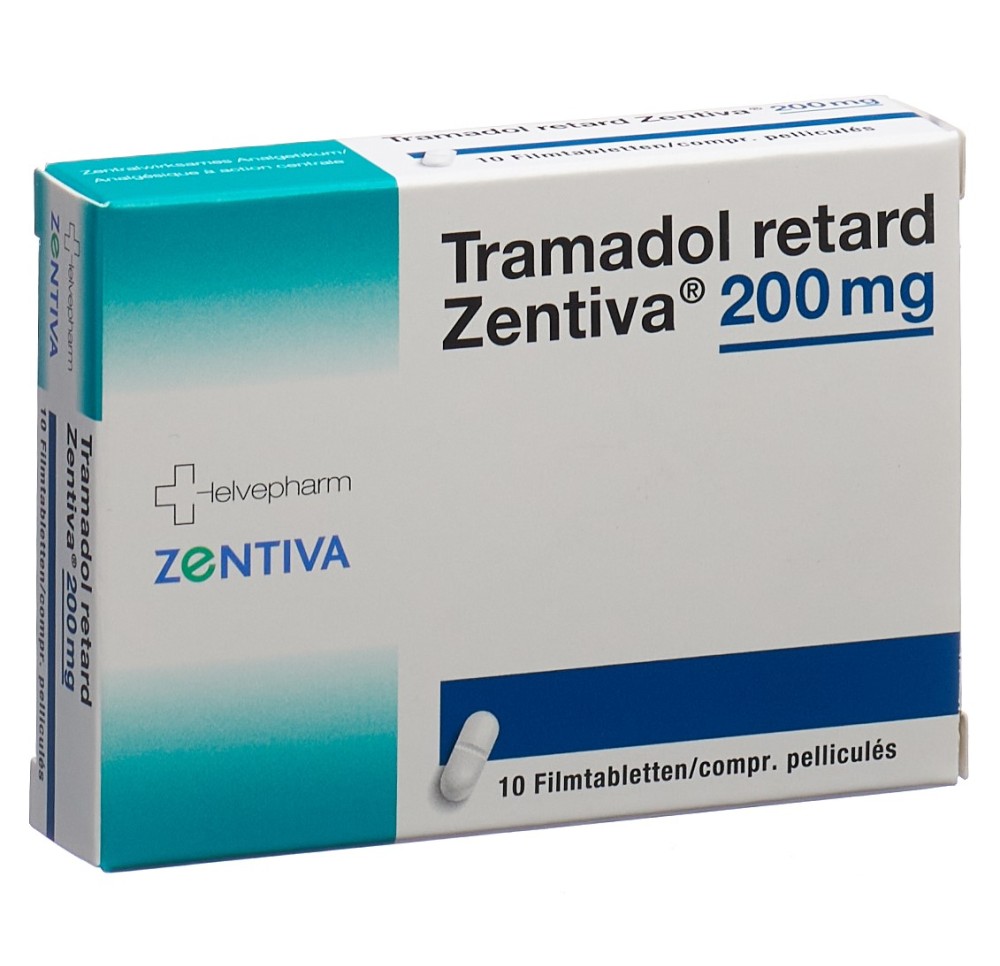 TRAMADOL retard Zentiva 200 mg 10 pce