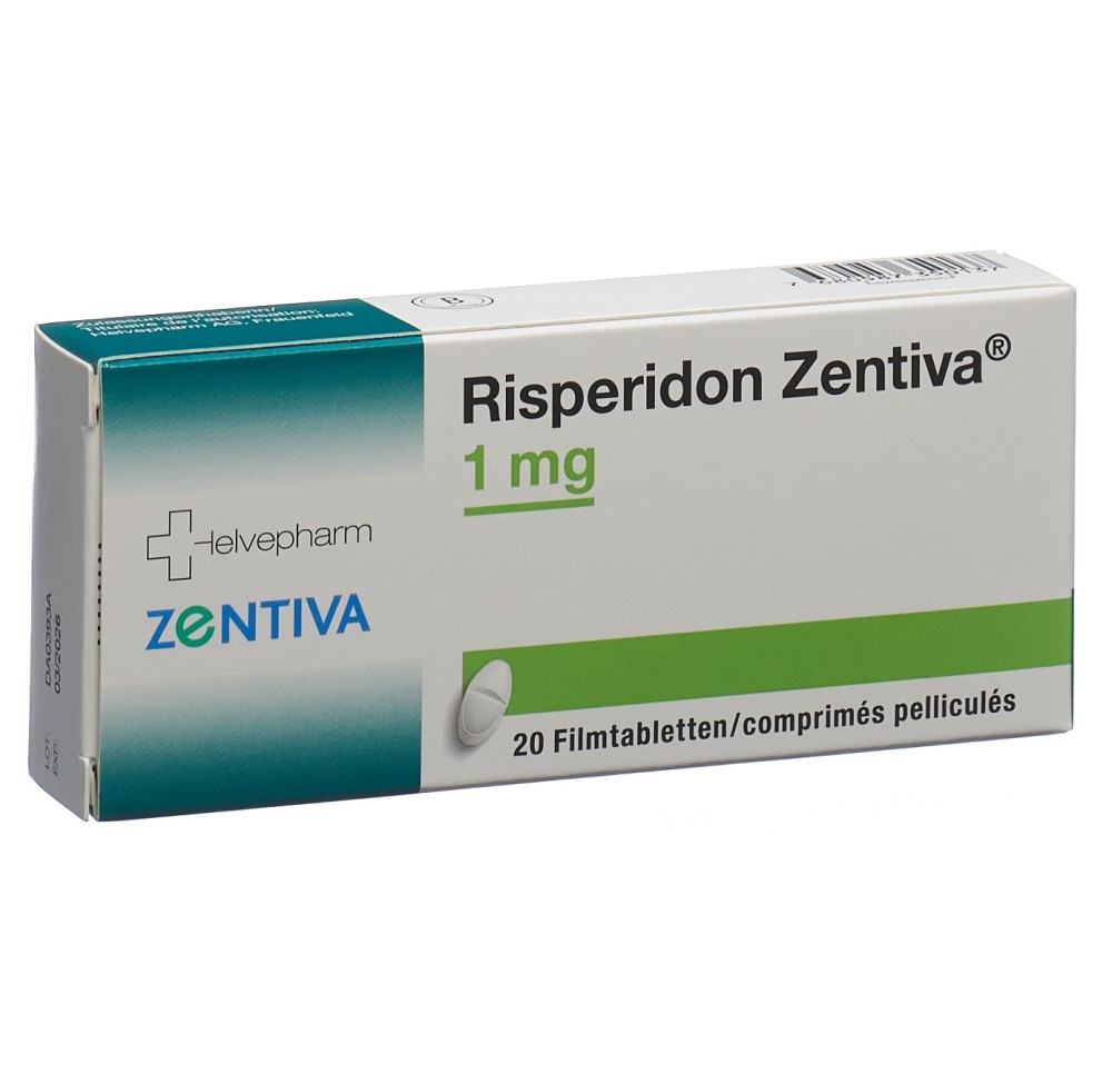 RISPERIDON Zentiva cpr pell 1 mg 20 pce