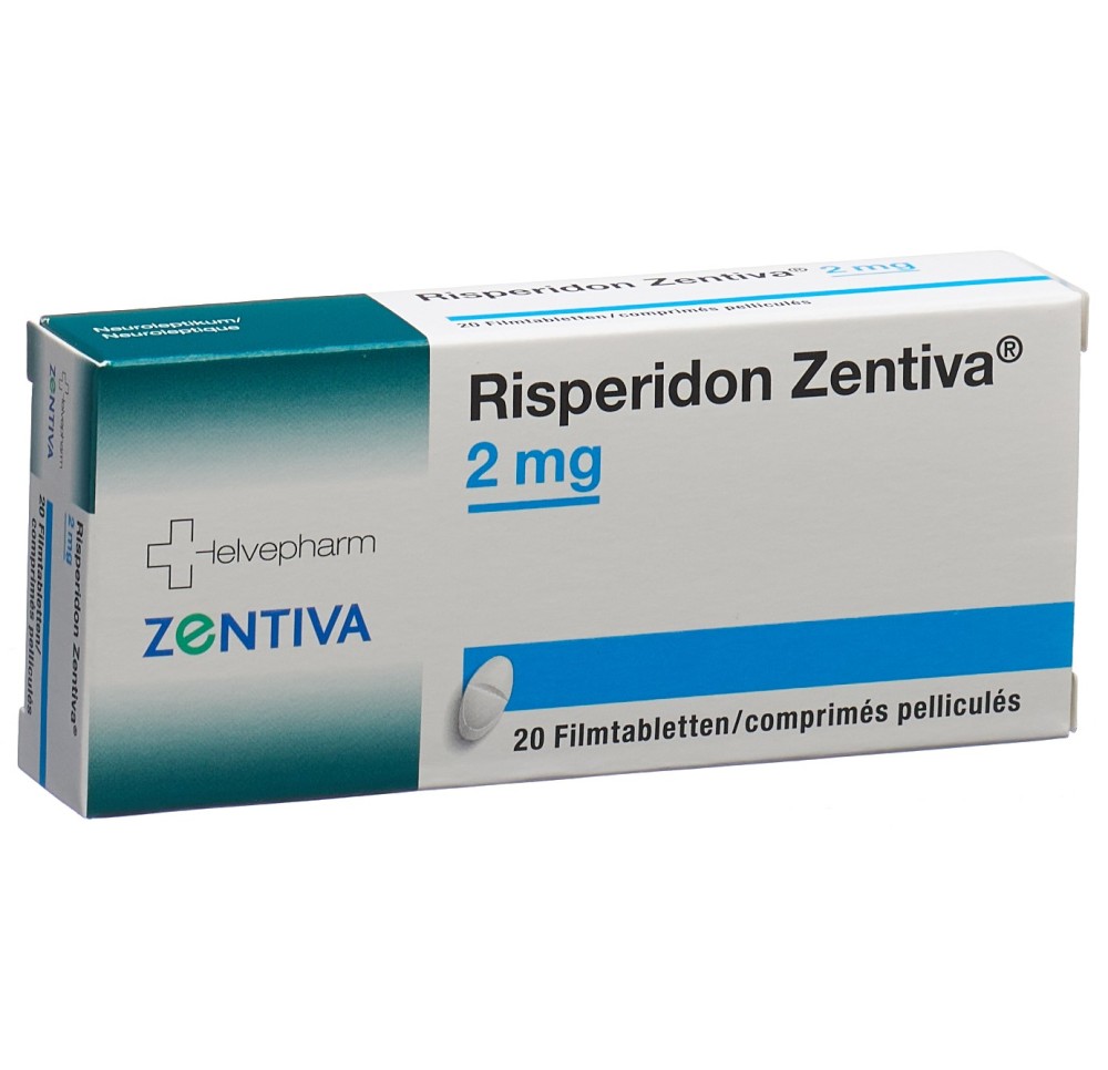 RISPERIDON Zentiva cpr pell 2 mg 20 pce