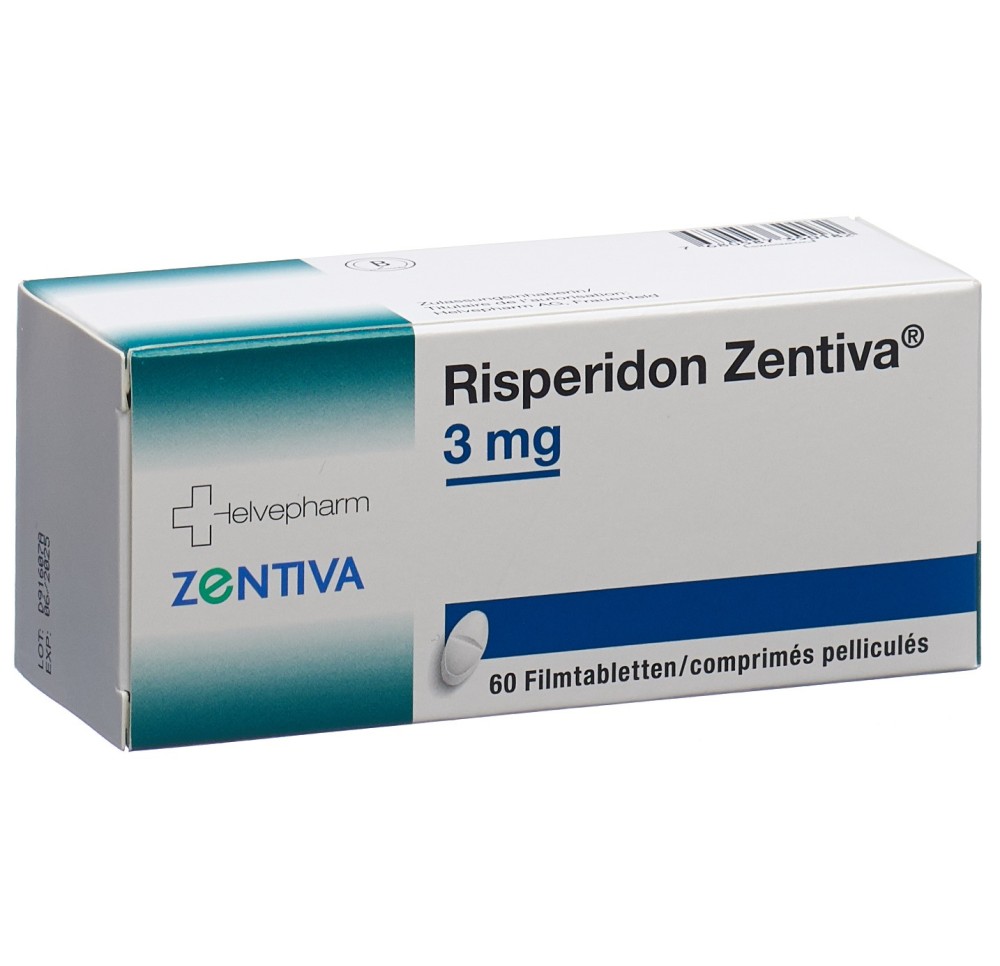 RISPERIDON Zentiva cpr pell 3 mg 60 pce